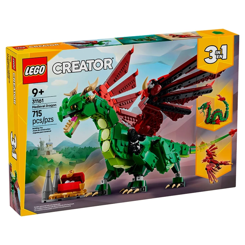 BLOQUES DE CONSTRUCCIÓN LEGO 31161 DRAGÓN MEDIEVAL - 4