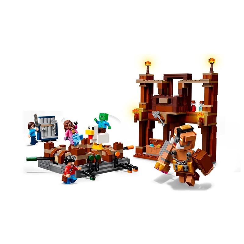 BLOQUES DE CONSTRUCCIÓN LEGO EL RING DE COMBATE - 3
