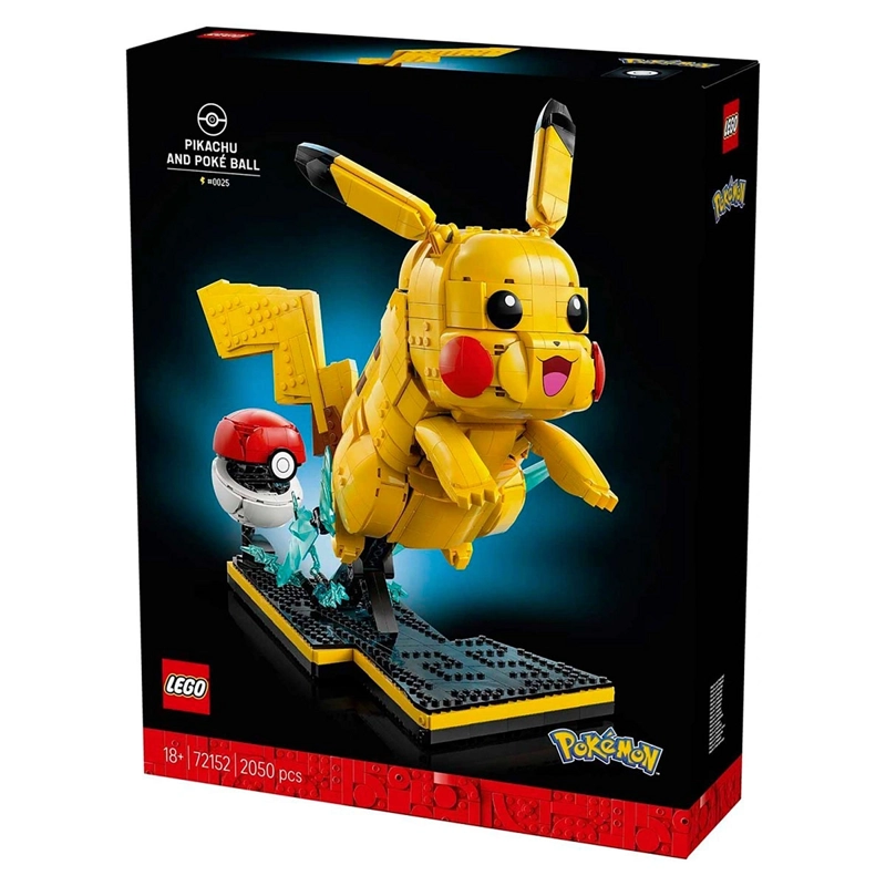 BLOQUES DE CONSTRUCCIÓN LEGO 72152 PIKACHU Y POKEBOLA - 4