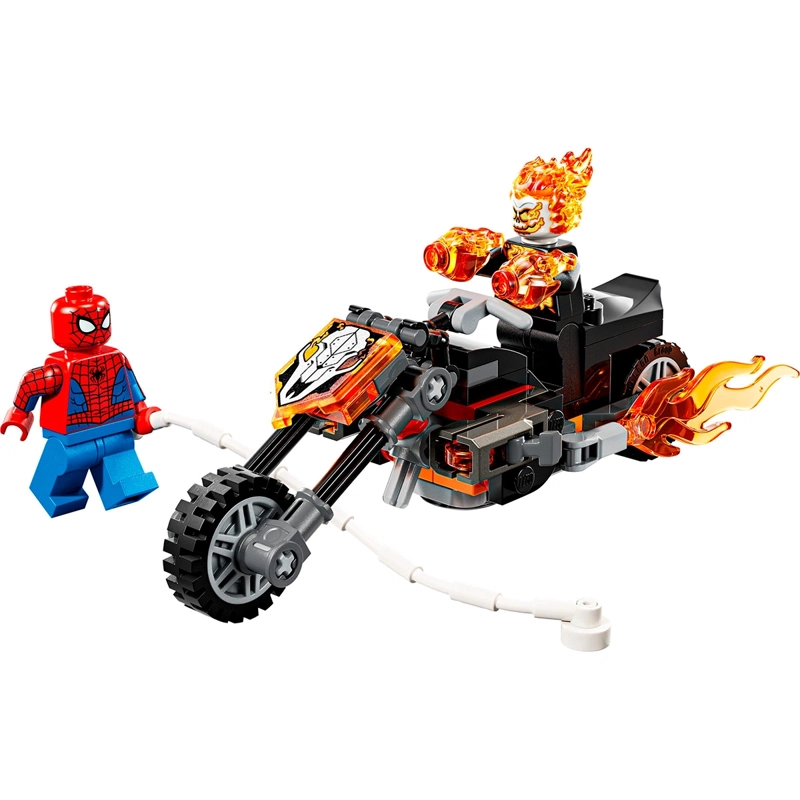 BLOQUES DE CONSTRUCCIÓN LEGO SPIDER MAN VS  MOTO VENOM - 2