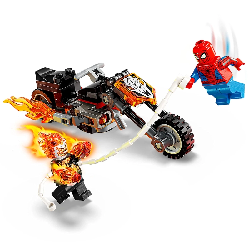 BLOQUES DE CONSTRUCCIÓN LEGO SPIDER MAN VS  MOTO VENOM - 3