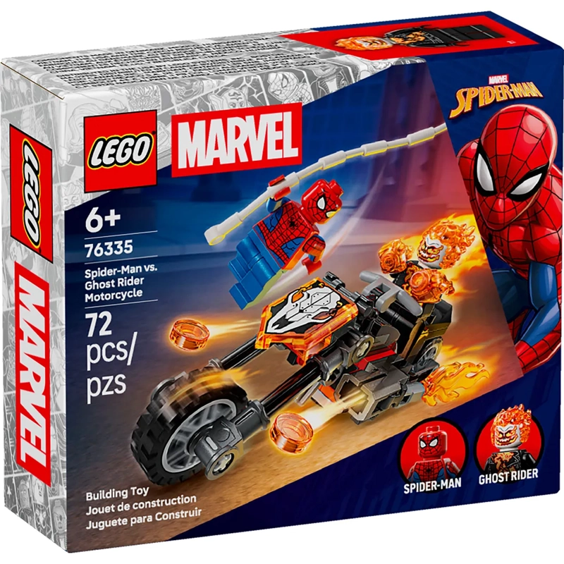 BLOQUES DE CONSTRUCCIÓN LEGO SPIDER MAN VS  MOTO VENOM - 4