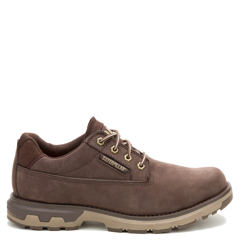 ZAPATOS HOMBRE CATERPILLAR CAFÉ PURSUE LO CUERO - 1