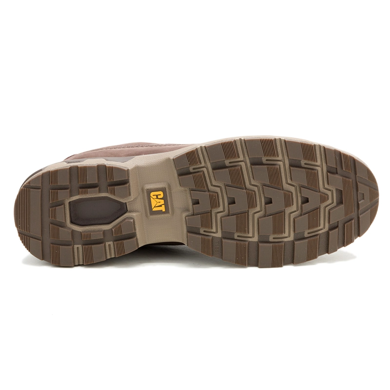 ZAPATOS HOMBRE CATERPILLAR CAFÉ PURSUE LO CUERO - 6