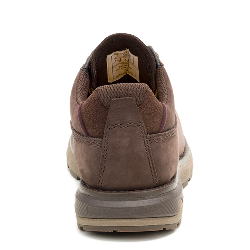 ZAPATOS HOMBRE CATERPILLAR CAFÉ PURSUE LO CUERO - 4