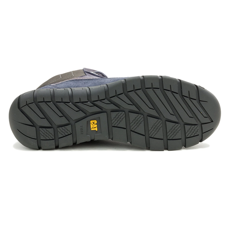 BOTINES HOMBRE CATERPILLAR AZUL VERSAGE MID CUERO - 6