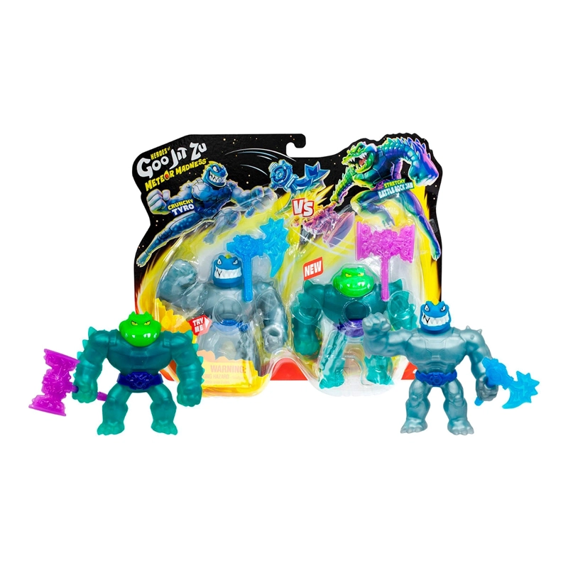 FIGURA DE ACCIÓN GOO JIT ZU METEORO MADNESS VS X2 - MODELO ALEATORIO - 1