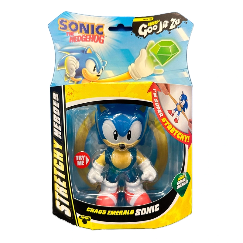 FIGURA DE ACCIÓN GOO JIT ZU SONIC CON ESMERALDA - 4