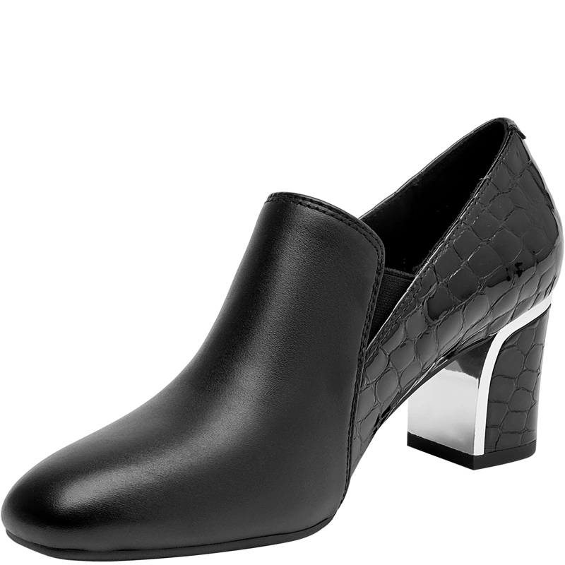 ZAPATOS MUJER 16 HRS NEGRO 16M0245 CUERO - 3