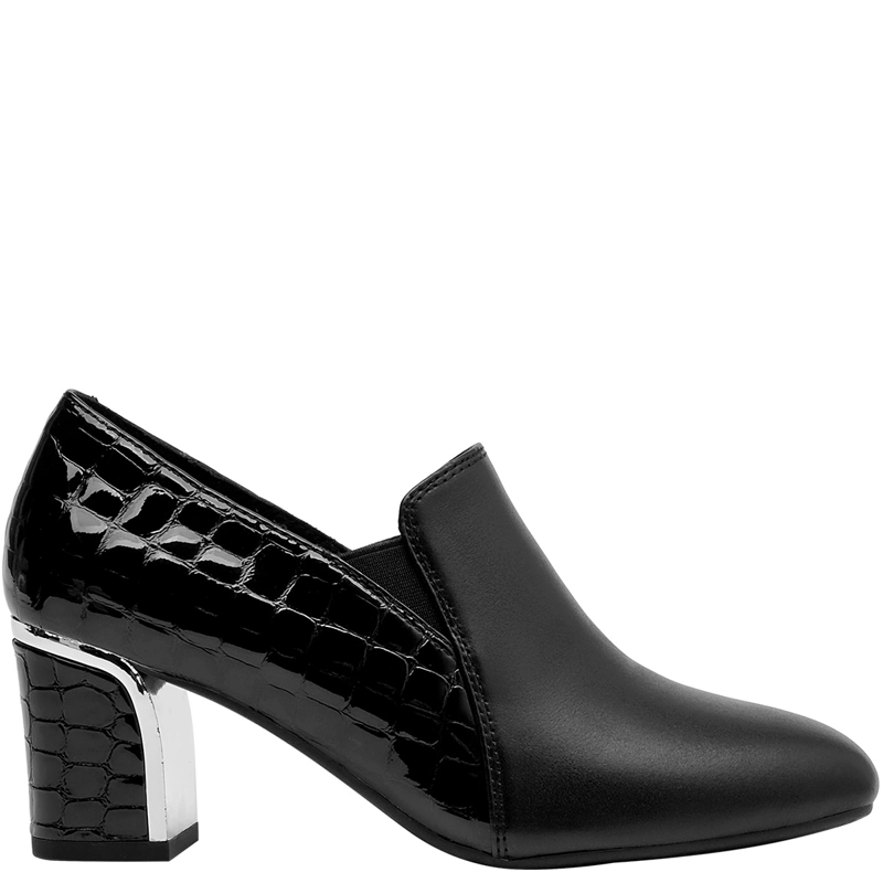 ZAPATOS MUJER 16 HRS NEGRO 16M0245 CUERO - 1