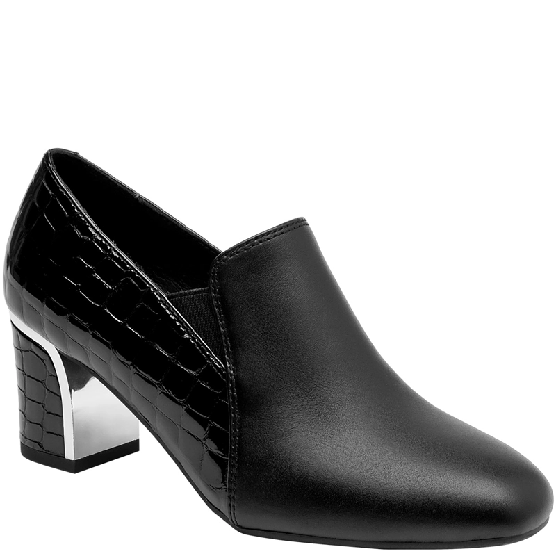 ZAPATOS MUJER 16 HRS NEGRO 16M0245 CUERO - 2