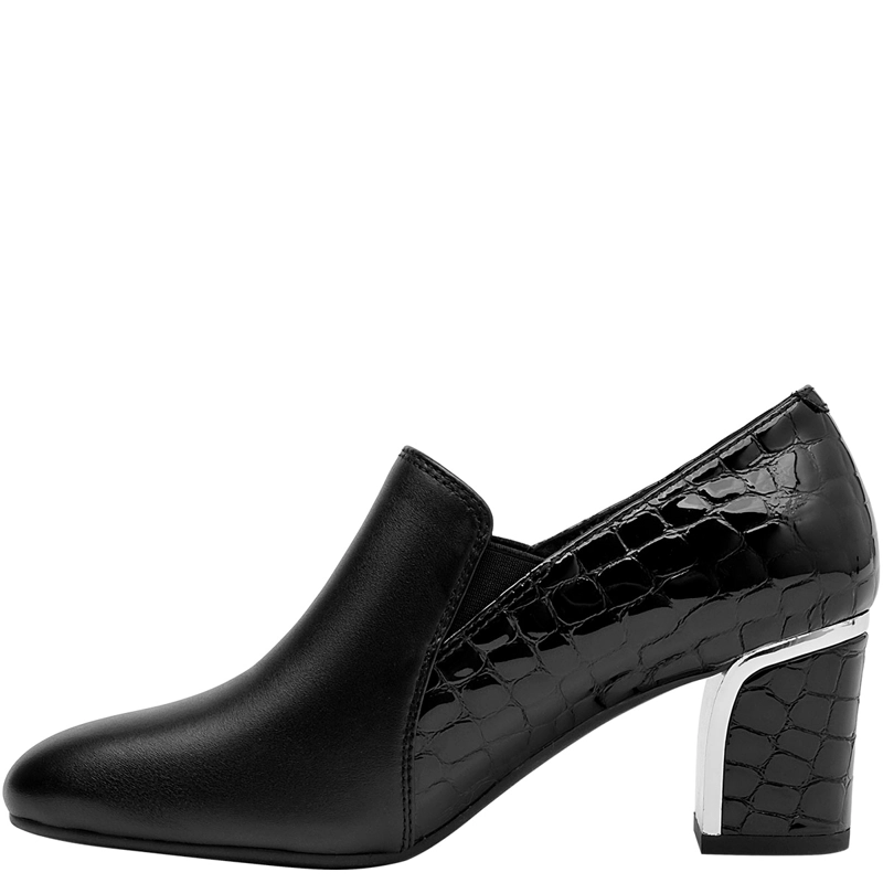 ZAPATOS MUJER 16 HRS NEGRO 16M0245 CUERO - 4