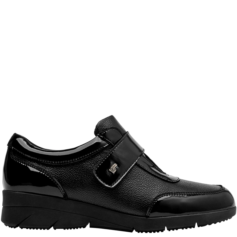 ZAPATOS MUJER 16 HRS NEGRO 16M0251 CUERO - 1