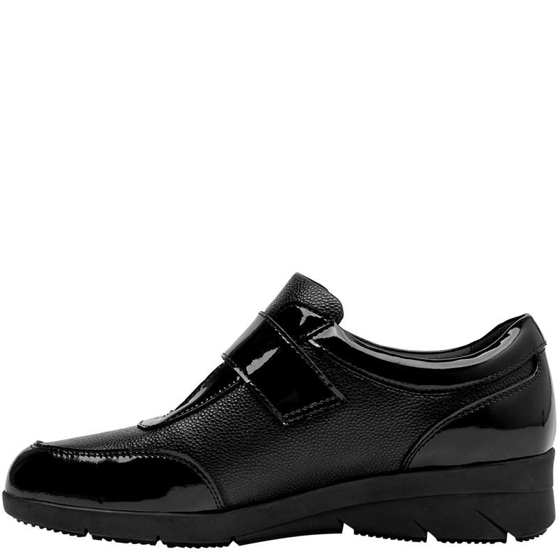 ZAPATOS MUJER 16 HRS NEGRO 16M0251 CUERO - 4
