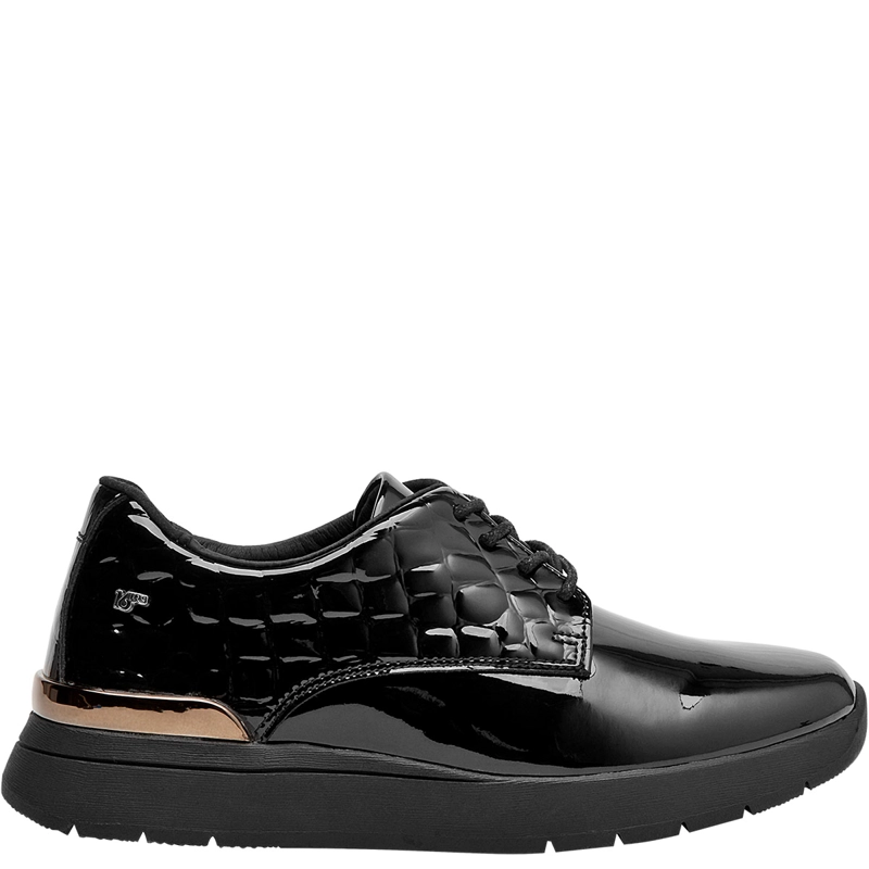 ZAPATOS MUJER 16 HRS NEGRO 16M0275 CUERO - 1
