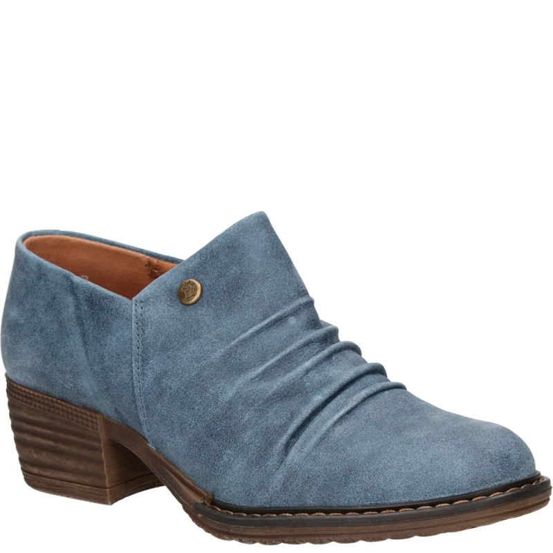 BOTINES MUJER PANAMA JACK AZUL PJMB693 CUERO - 2