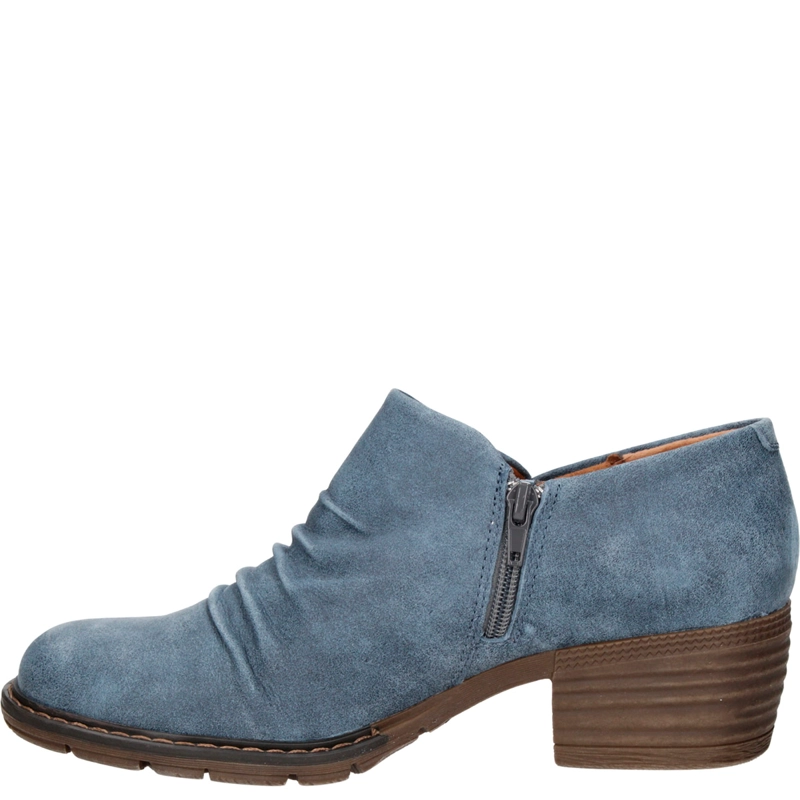 BOTINES MUJER PANAMA JACK AZUL PJMB693 CUERO - 4