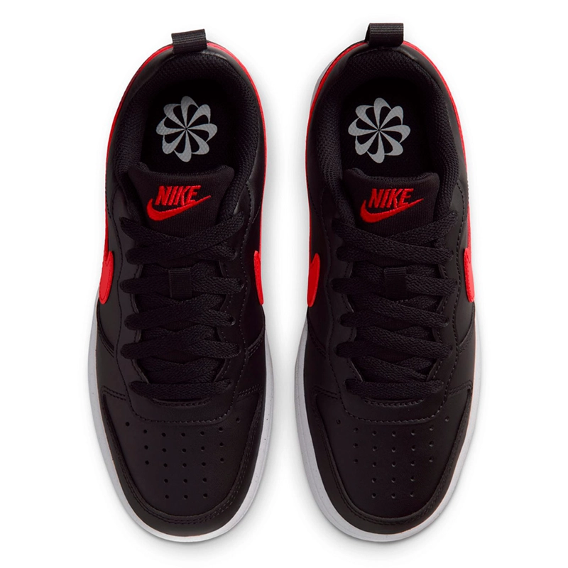 ZAPATILLAS NIÑO NIKE URBANAS NIKE NEGRO COURT BOROUGH LOW RECRAFT (GS) - 4