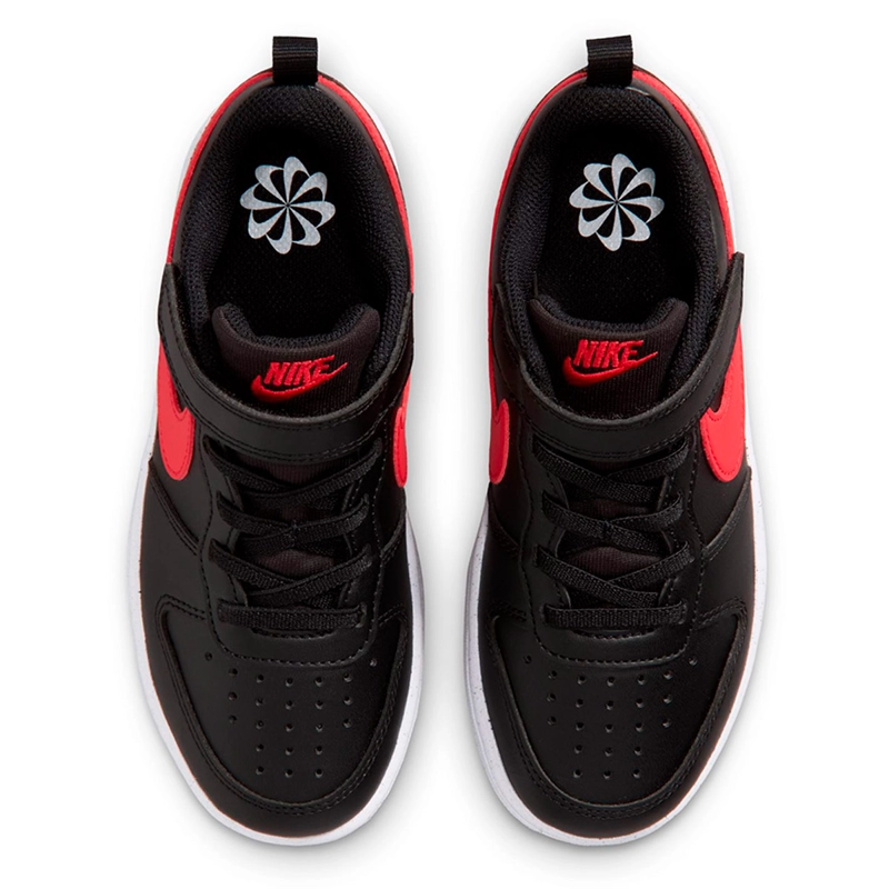 ZAPATILLAS NIÑO NIKE URBANAS NIKE NEGRO COURT BOROUGH LOW RECRAFT (PS) - 5