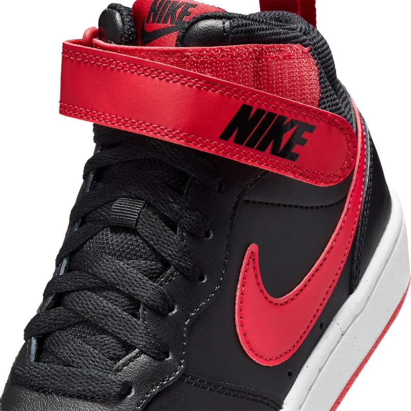 ZAPATILLAS NIÑO NIKE URBANAS NEGRO COURT BOROUGH MID 2 BG - 6