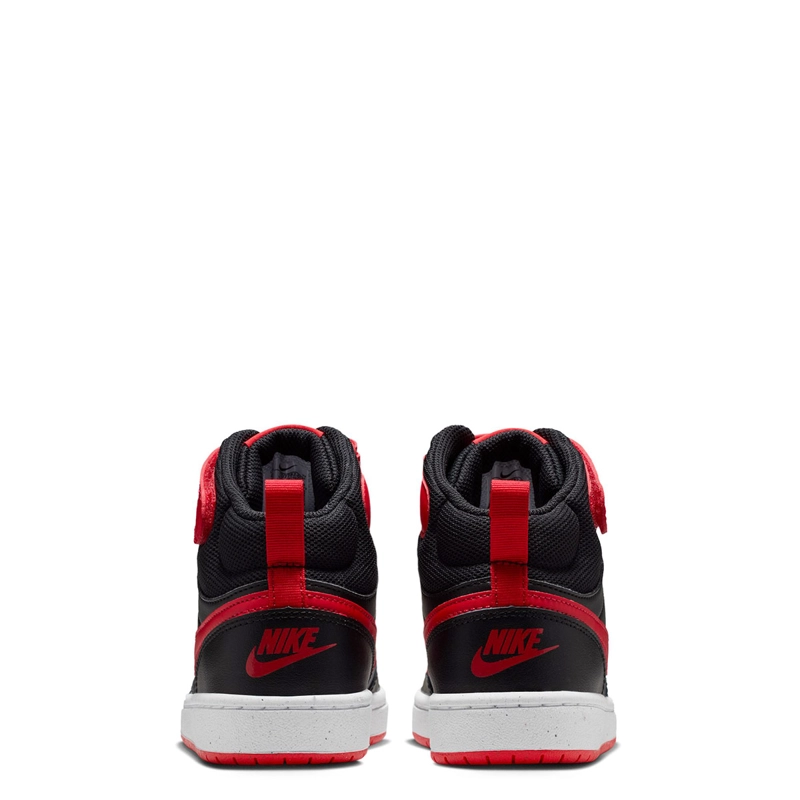 ZAPATILLAS NIÑO NIKE URBANAS NEGRO COURT BOROUGH MID 2 BG - 5