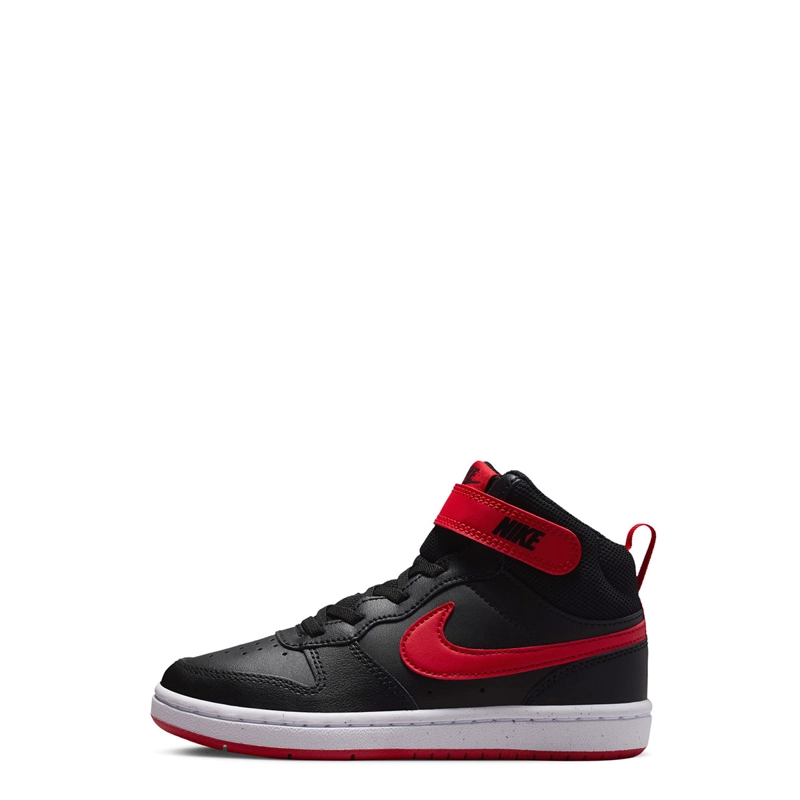 ZAPATILLAS NIÑO NIKE URBANAS NEGRO COURT BOROUGH MID 2 BPV - 2