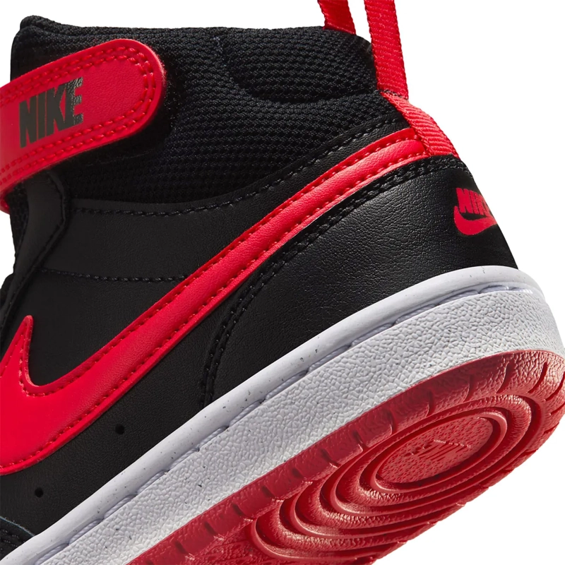 ZAPATILLAS NIÑO NIKE URBANAS NEGRO COURT BOROUGH MID 2 BPV - 7