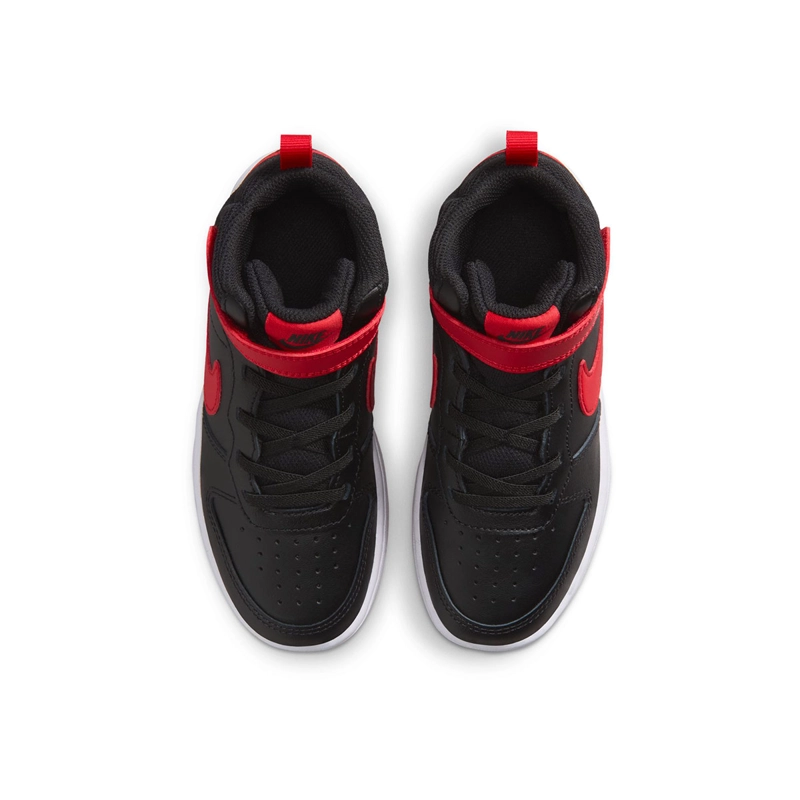 ZAPATILLAS NIÑO NIKE URBANAS NEGRO COURT BOROUGH MID 2 BPV - 4