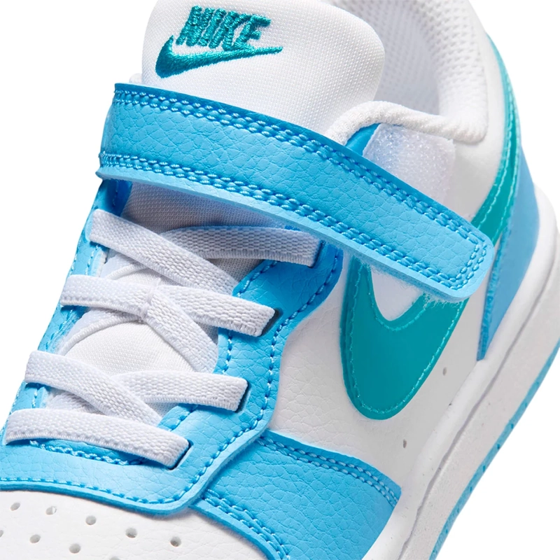 ZAPATILLAS NIÑO NIKE URBANAS CELESTE COURT BOROUGH LOW JES (PSV)  - 4
