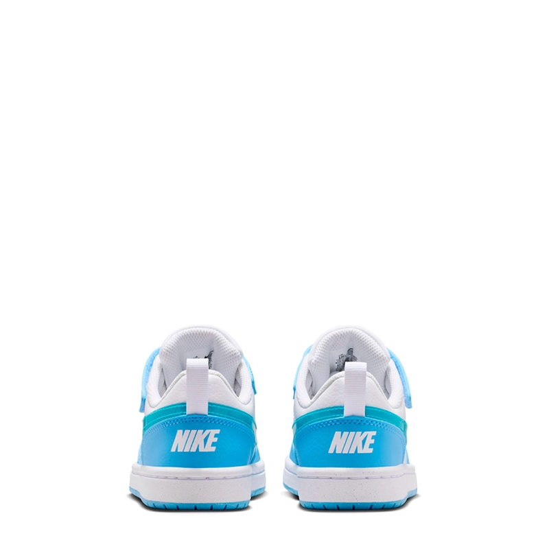 ZAPATILLAS NIÑO NIKE URBANAS CELESTE COURT BOROUGH LOW JES (PSV)  - 7