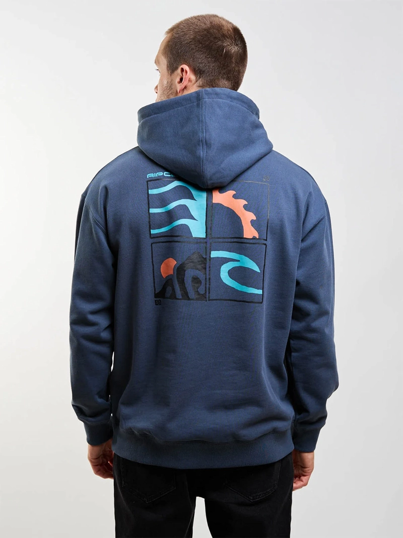 POLERÓN HOMBRE RIP CURL CANGURO - 2