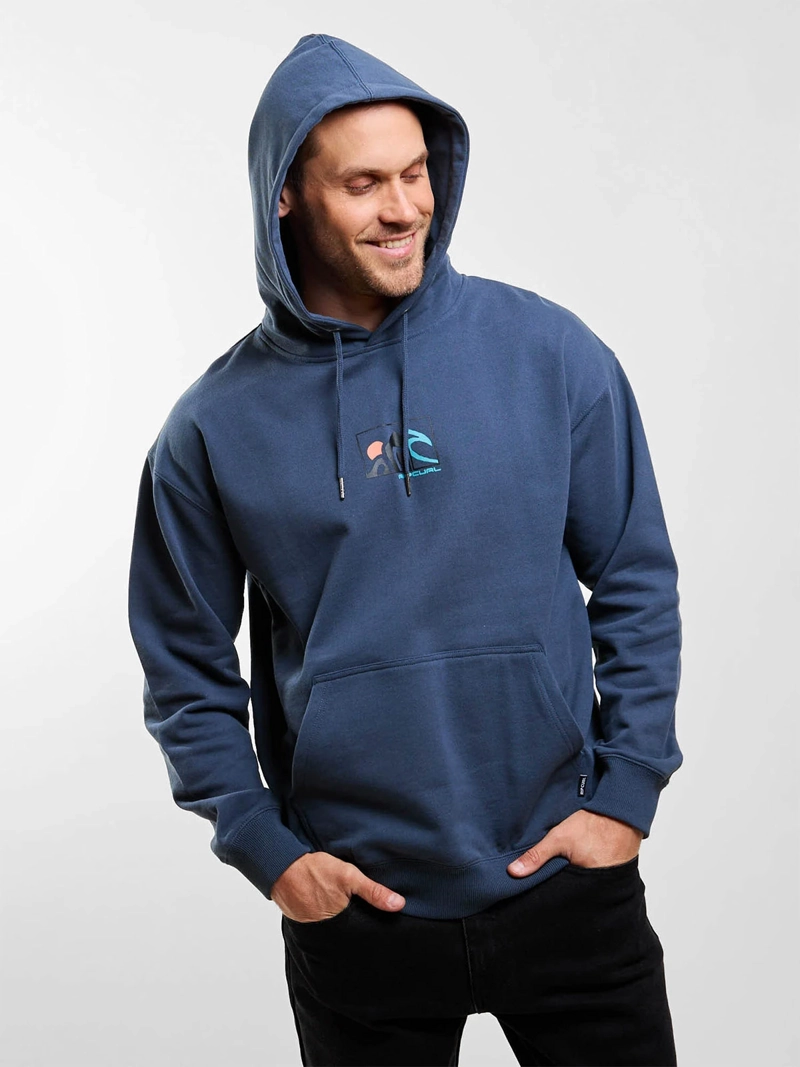 POLERÓN HOMBRE RIP CURL CANGURO