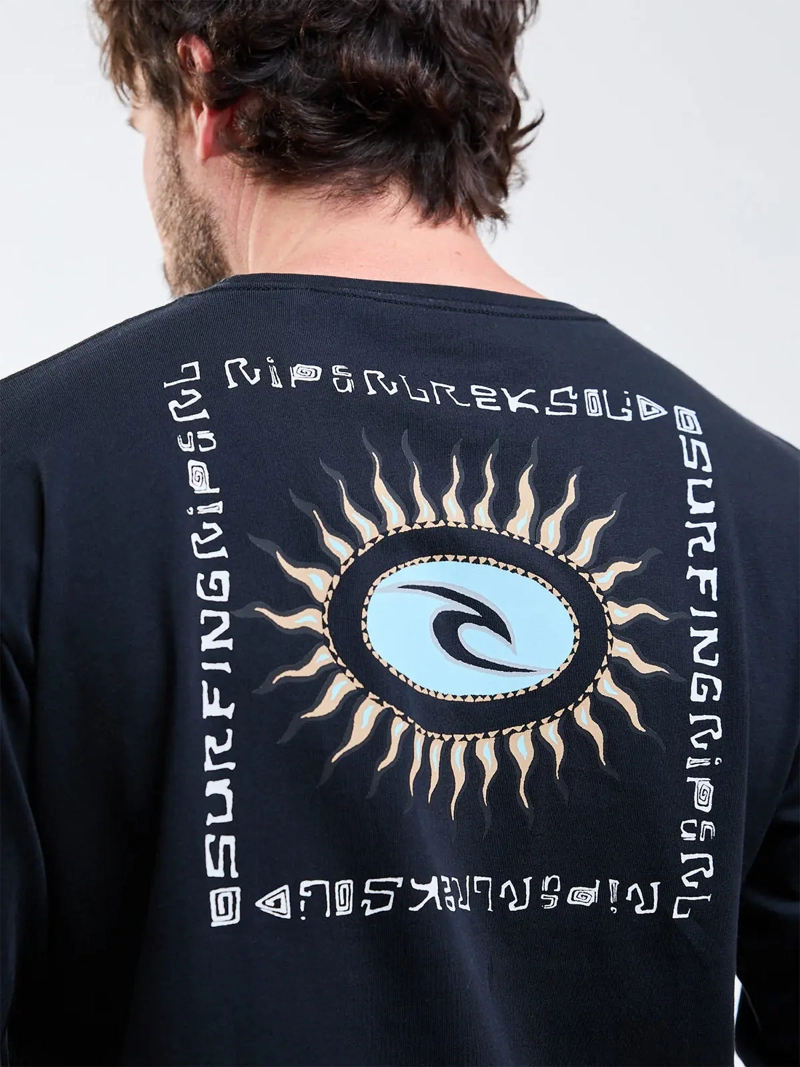 POLERA HOMBRE RIP CURL MANGA LARGA - 4