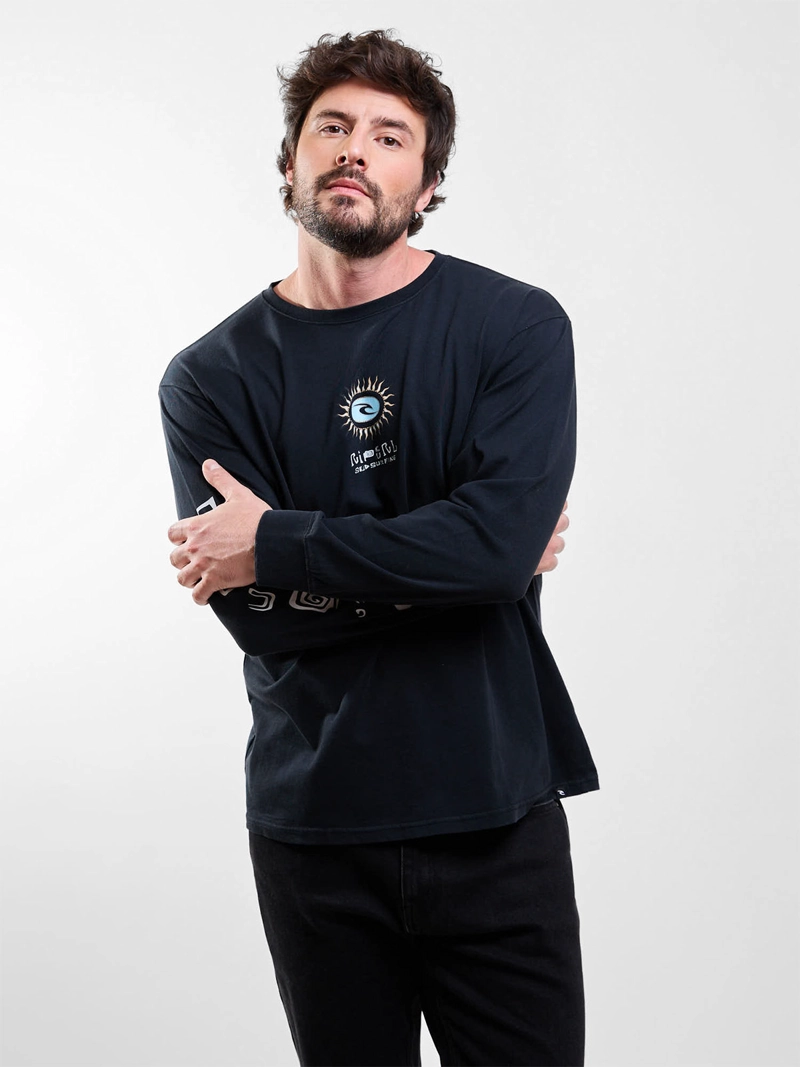 POLERA HOMBRE RIP CURL MANGA LARGA - 1