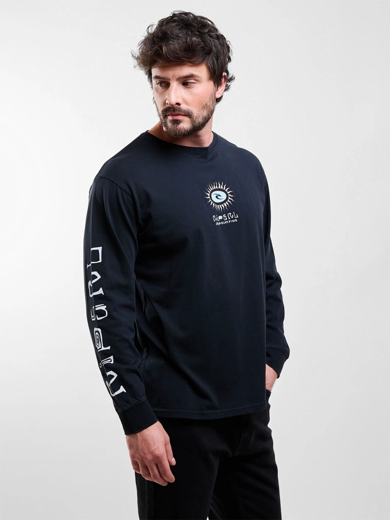 POLERA HOMBRE RIP CURL MANGA LARGA - 3
