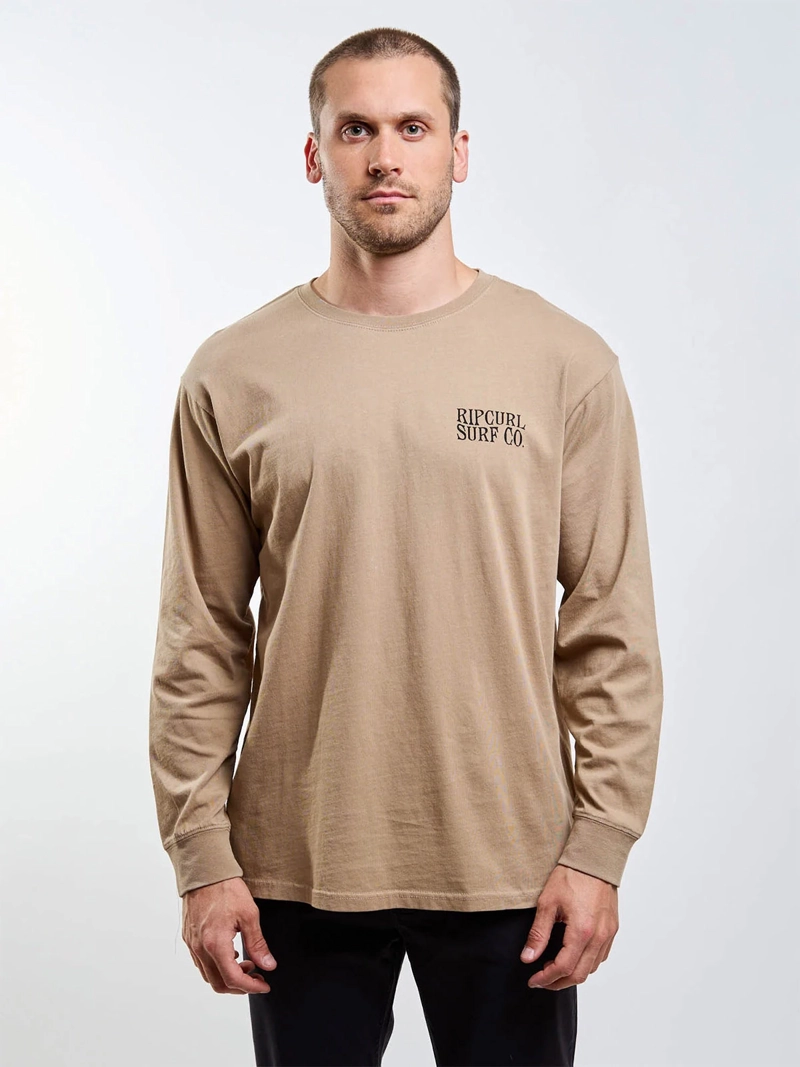 POLERA HOMBRE RIP CURL MANGA LARGA - 1