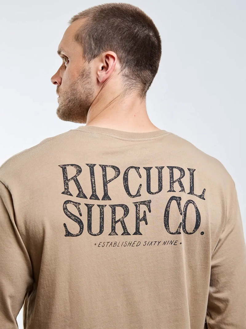 POLERA HOMBRE RIP CURL MANGA LARGA - 4