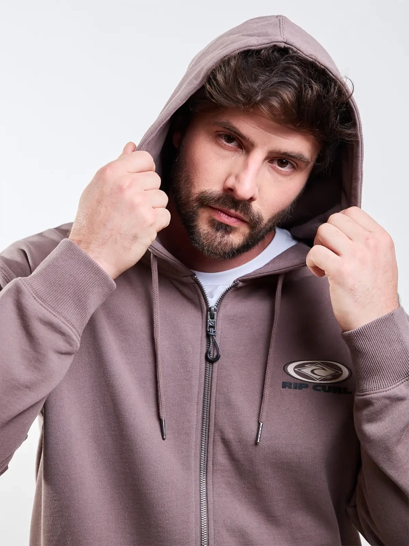 POLERÓN HOMBRE RIP CURL FULL ZIPPER - 4