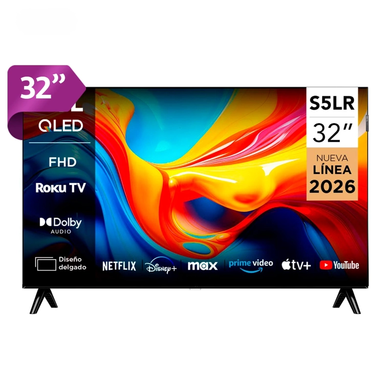 SMART TV TCL QLED FULL HD 32” S5LR - 1