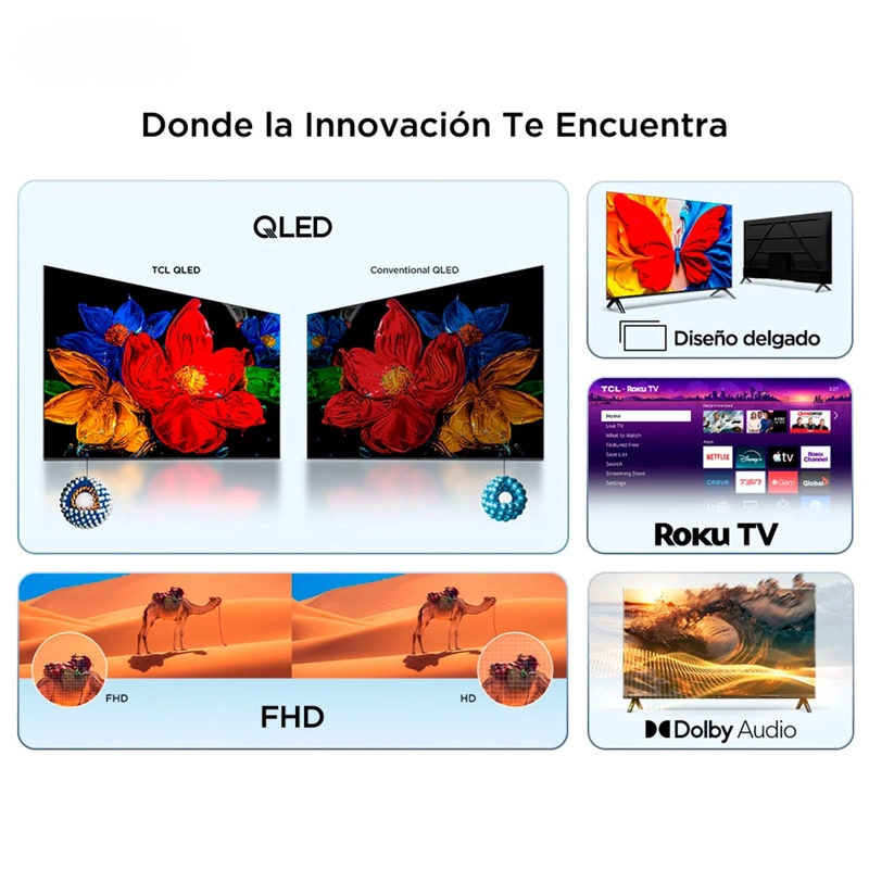 SMART TV TCL QLED FULL HD 32” S5LR - 3