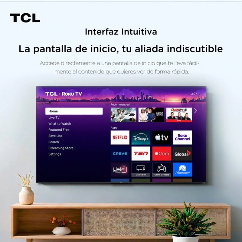 SMART TV TCL QLED FULL HD 32” S5LR - 6