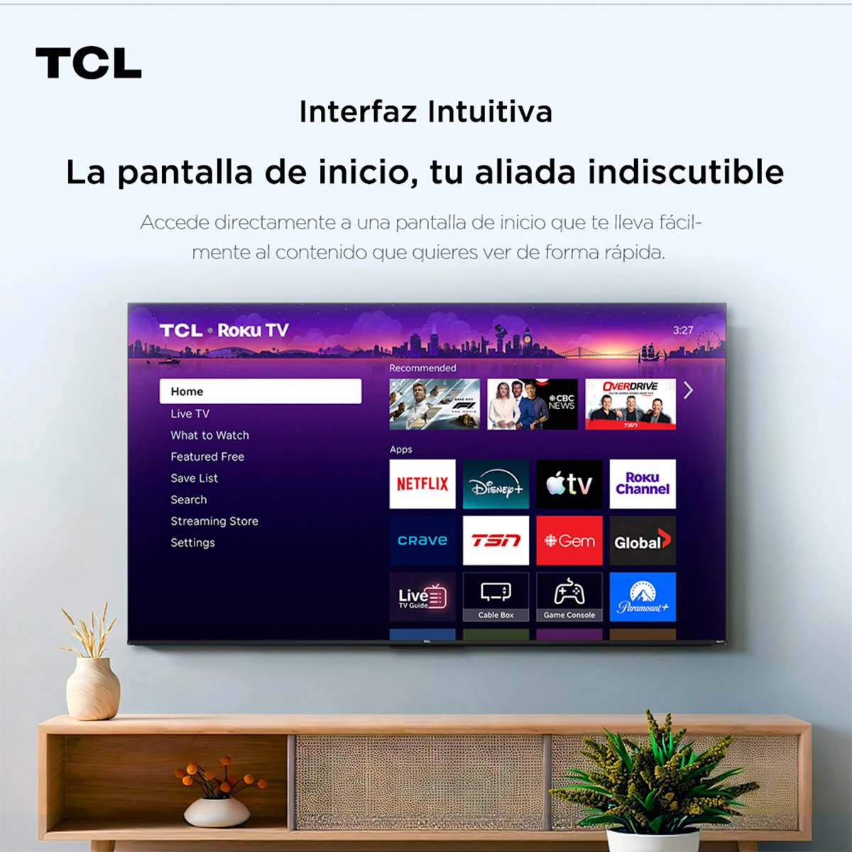 SMART TV TCL QLED FULL HD 50” S5LR - 6