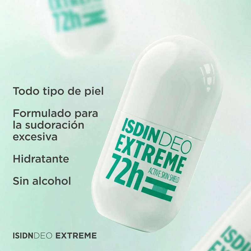 DESODORANTE ANTITRANSPIRANTE ISDIN DEO EXTREME ROLL ON 50ML - 3