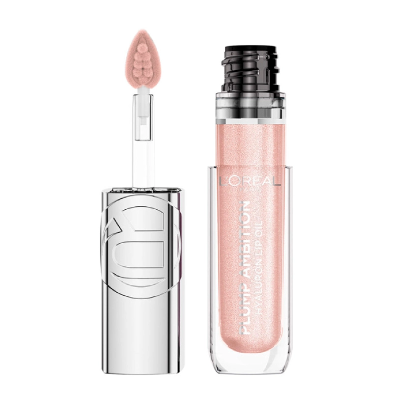 ACEITE LABIAL LOREAL PLUMP AMBITION SHIMMER NUDE - 1