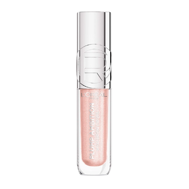 ACEITE LABIAL LOREAL PLUMP AMBITION SHIMMER NUDE - 3