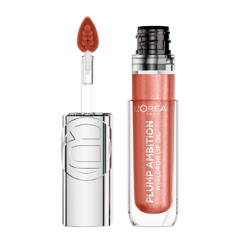 ACEITE LABIAL LOREAL PLUMP AMBITION SHIMMER ROSE - 1
