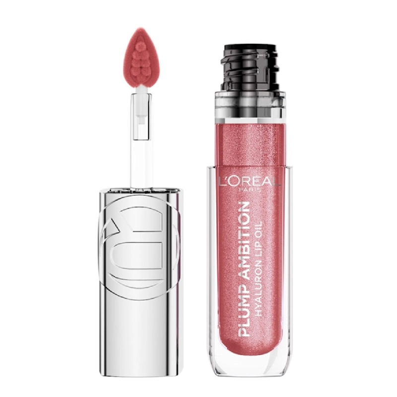 ACEITE LABIAL LOREAL PLUMP AMBITION SHIMMER ROSEWOOD - 1