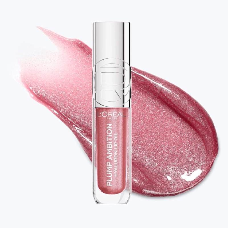 ACEITE LABIAL LOREAL PLUMP AMBITION SHIMMER ROSEWOOD - 2