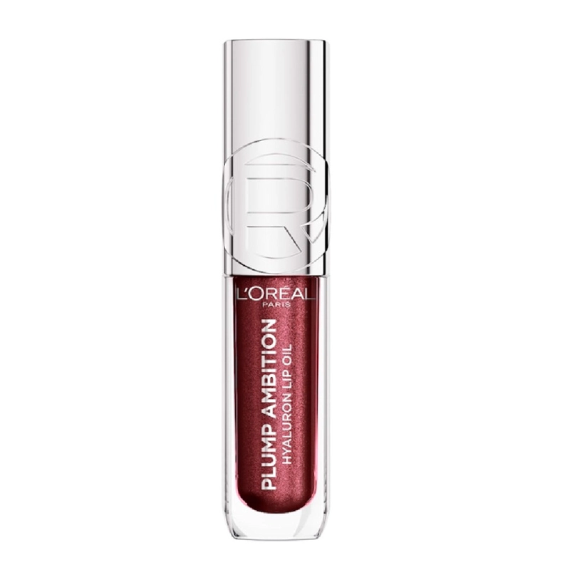 ACEITE LABIAL LOREAL PLUMP AMBITION SHIMMER RUBY - 3