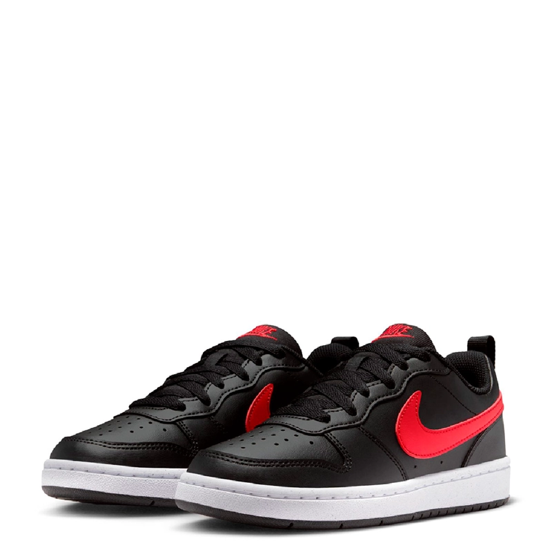 ZAPATILLAS NIÑO NIKE URBANO NEGRO COURT BOROUGH LOW RECRAFT - 3